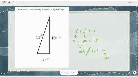Pythagorean Theorem Review Video