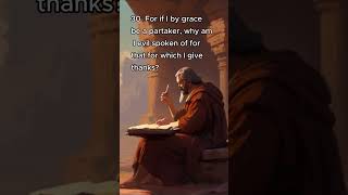 1 Corinthians 10:29-33 | ref. King James Bible, 1611 | Narration, AI Splash Art