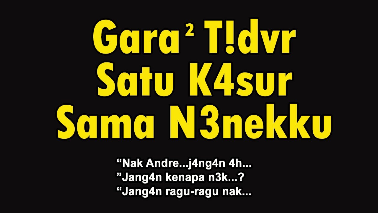 Kisah Nyata // ketika kedatangan teman teman