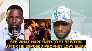 LATEST! SEE WHAT HAPPENED TO EJ NEWTON AFTER HE EXPOSED PROPHET LOVY ELIAS - DARK THINGS!!