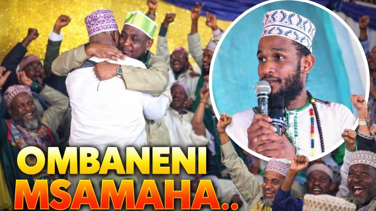 Sheikh Jafar afanya jambo kubwa na adimu leo. awapatanisha viongoz mbele ya hadhara msikiti wa Pasua