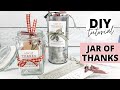 Thanksgiving Day DIY &quot;Jar of Thanks&quot; | by Michele Baratta