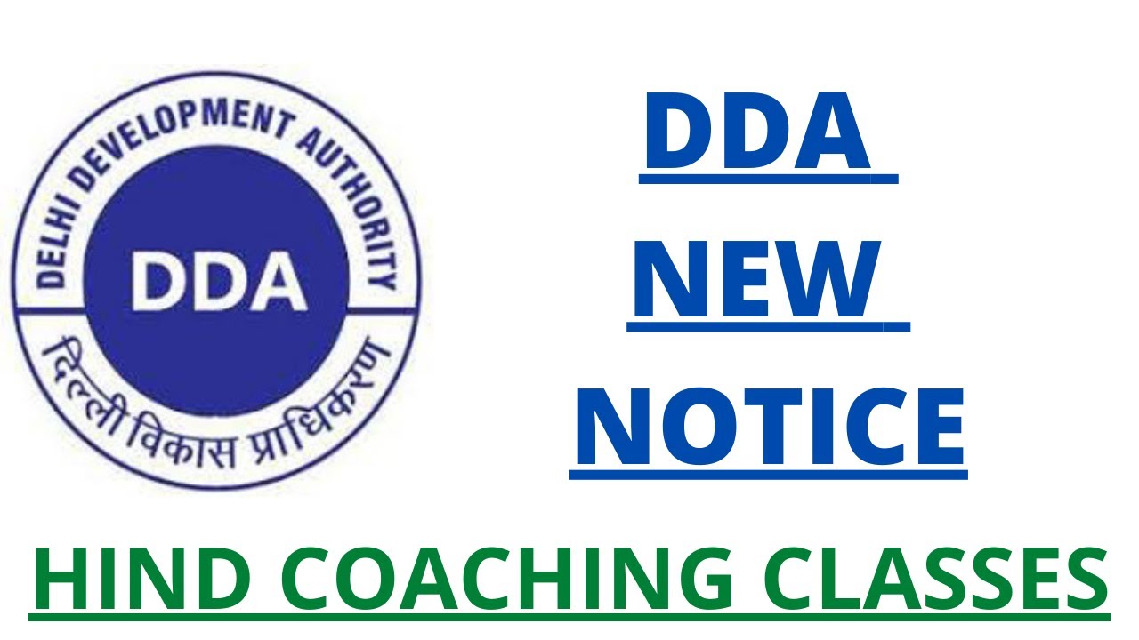 DDA NEW UPDATE I dda exam dates I dda latest notice I dda new notice I dda exam 2020 I dda steno