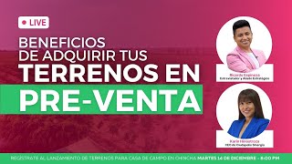 Beneficios de adquirir TERRENOS EN PREVENTA - Proyecto Buganvilla Glamping