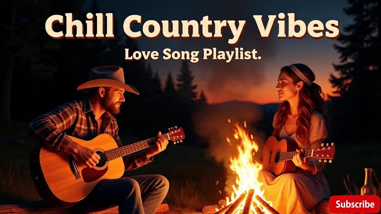 Romantic Country Drive – Warm Sunset Road Playlist