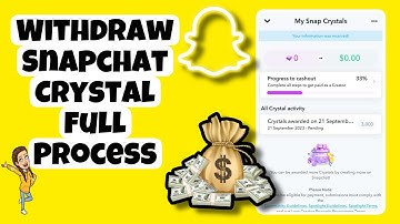 How To Withdraw  Snap Chat Crystal From Snapchat Full Process | English,Urdu,Hindi Sub tittle 2023 |