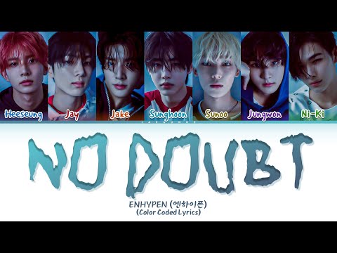 ENHYPEN (엔하이픈) "No Doubt" (Color Coded Lyrics)