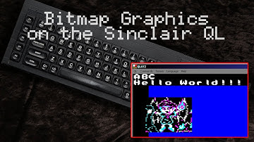 Bitmap Functions on the Sinclair QL - Learn 68000 Assembly Lesson P4