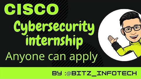 Cisco Cyber security internship 2021