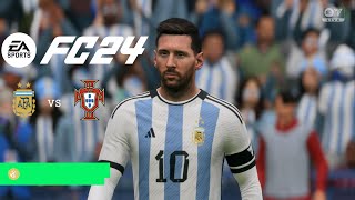 EAFC24 | Argentina vs Portugal - Messi vs Ronaldo | Ps5 [4k60]