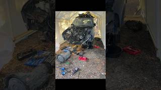 Quick tip on removing the transmission out of an S10/Blazer 4x4.  #chevy #diy #s10 #diygarage