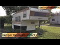 Vintage Camper Restoration Part 3 - NO MORE LEAKS!!