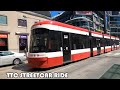 TTC Route 505 Streetcar Ride From Beverley St To Dundas Station