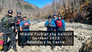 Middle Fork Salmon October 2023  Post Slides