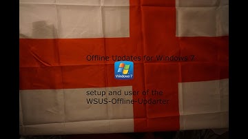 012 WSUS offline updater Windows 7