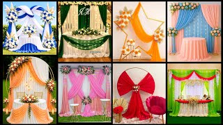 Gorgeous Wedding Backdrop Decoration/Luxury Floral Walls, Grand Stage Designs & Elegant Wedding I...