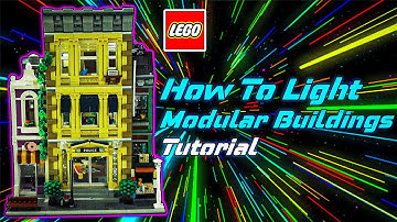 How To Light Modular Building Tutorial!!!!