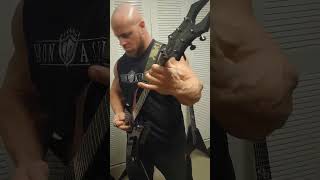 METALLICA - CREEPING DEATH RIFF #youtubeshorts #metalguitar