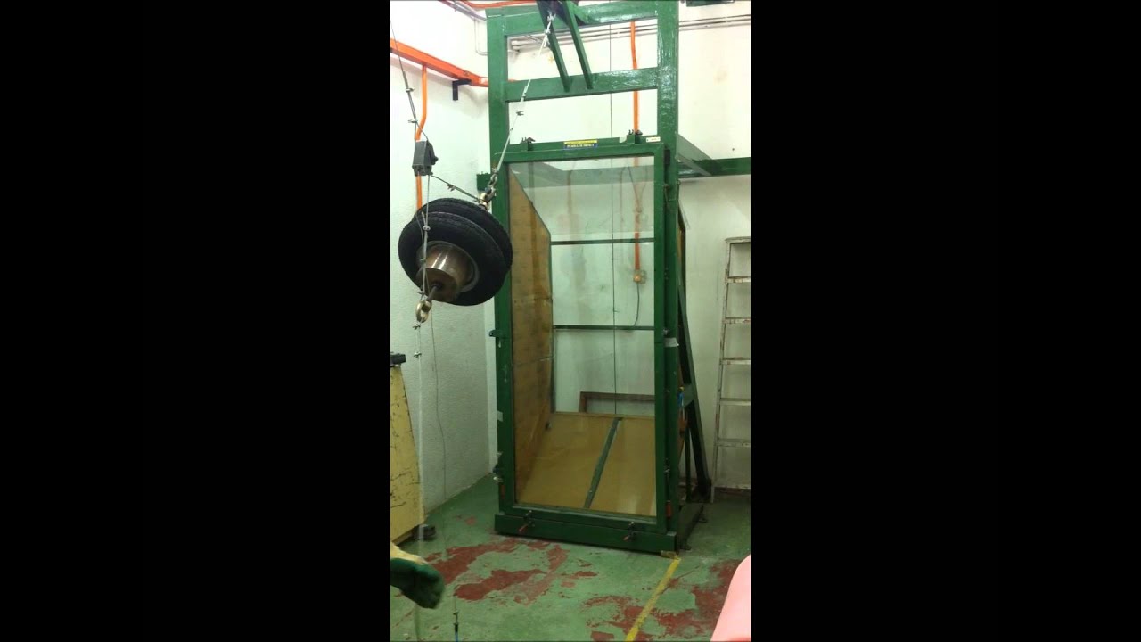 Impact performance test on glass with ArmorShield security and safety film