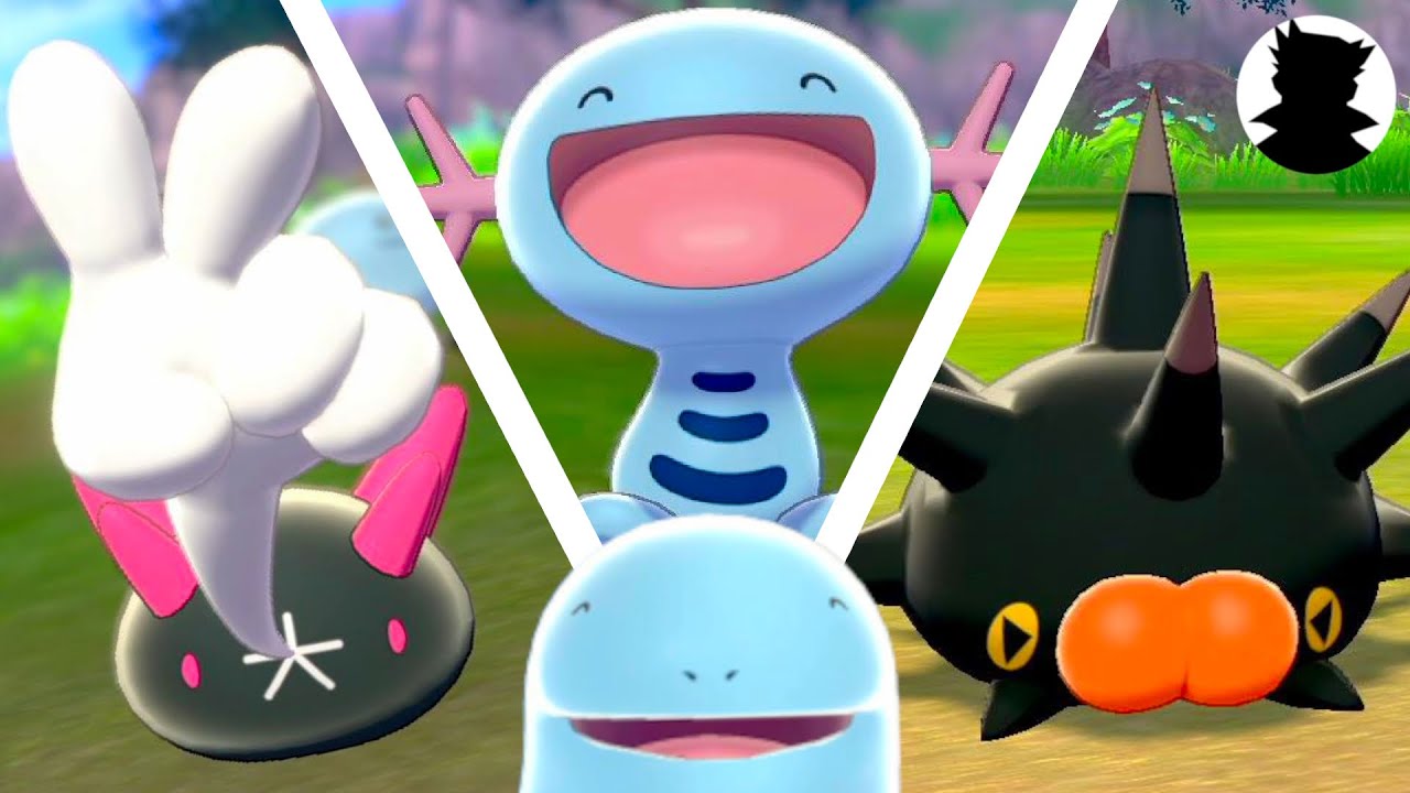 ポケモンキャンプリサーチ ウパー ヌオー ナマコブシ バチンウニ かわいい色違い ウパ ヌオ ブシブシ ウニ Youtube