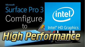 Configure your intel hd graphics on high performance for gaming