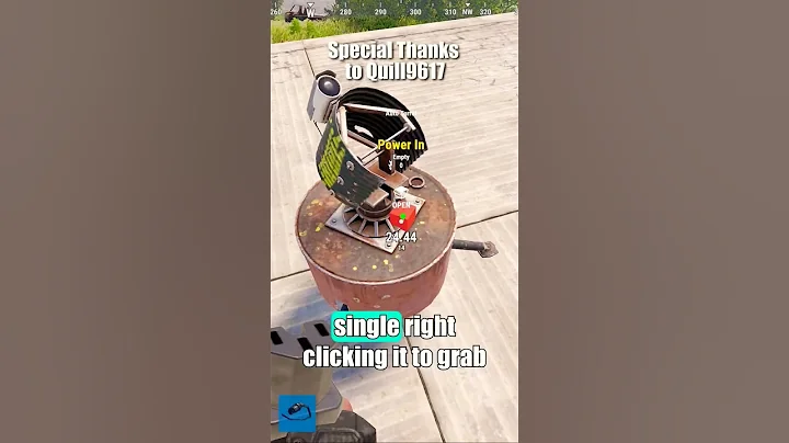 The Simplest Way to Fill or Auth Powered Turrets in Rust! #rustshorts #rust #rusttips