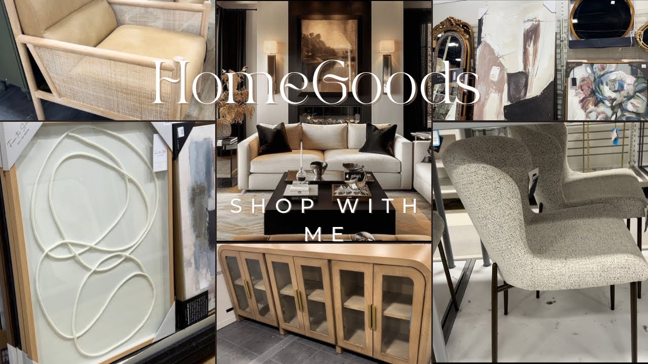 HomeGoods Shop With Me | HomeGoods Shopping! | Wall Art And Furnitures | Decor Shopping!