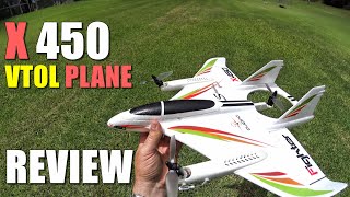 Wltoys XK X450 Aviator VTOL Plane - Full Review & Silly Crash Testing (Will it BREAK!?) screenshot 4