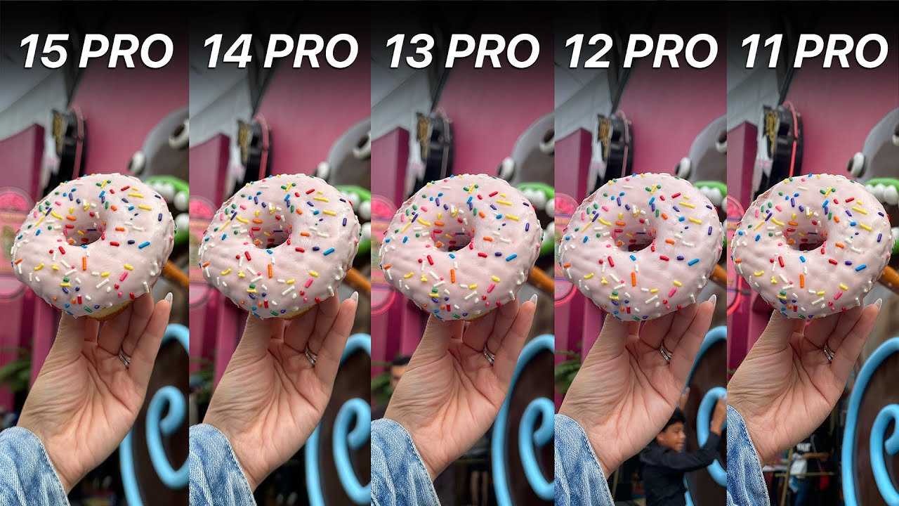 iPhone 15 Pro Camera Test vs 14 Pro vs 13 Pro vs 12 Pro vs 11 Pro! 