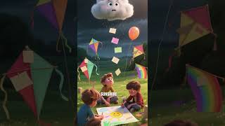 The Grumpy Cloud's Sunshine Surprise #kidsstory #anime #juniorstory