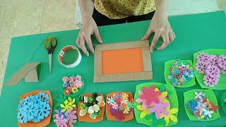 hướng dẫn trẻ tạo và trang trí khung hình gia đình screenshot 1