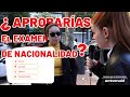 ¿Aprobarías el examen de nacionalidad?