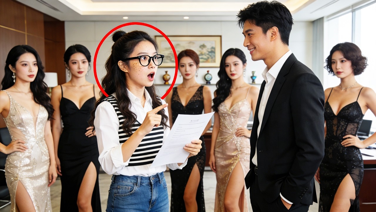 Nagpanggap na pangit, pumasok sa modelo casting, pinatawa ng lahat,CEO agad pinili bilang sekretarya