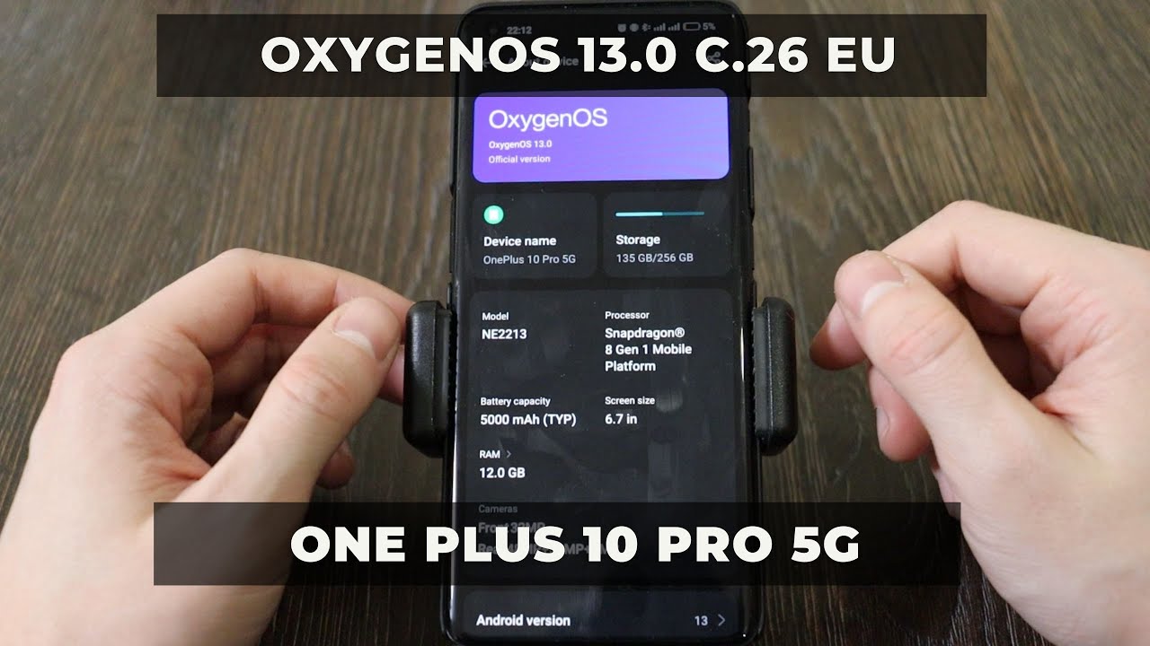 OnePlus 10 Pro receives OxygenOS 13.0 C.26 EU update: What's new? - YouTube