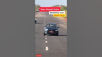 New Maruti Dzire ZXi modal 2025 Stability Test90km #marutisuzuki #dzire #Swift #explorepage  #Nk7811