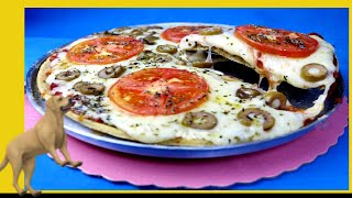 PIZZA DE TAPIOCA – NUTRITIVA, LEVE, SAUDÁVEL, SEM GLÚTEN (RÁPIDA E MUITO FÁCIL)