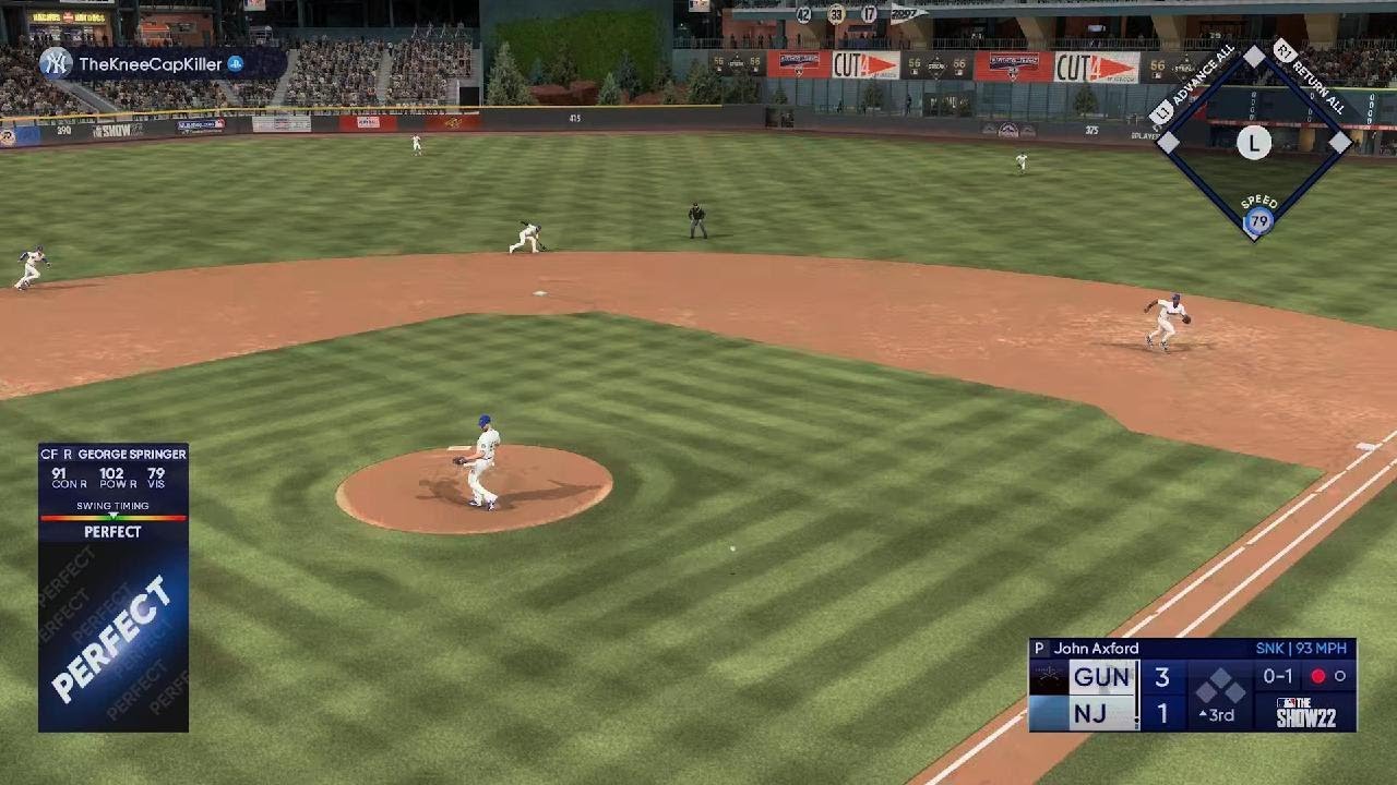 MLB The Show 22: When you don't like the Pitcher 😀