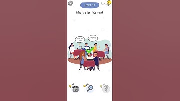 Who is? Level 79 Who is a terrible man? answer - Gameplay Solution Walkthrough