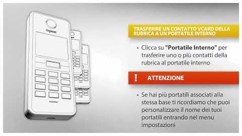 Gigaset Tutorial_ Come trasferire i contatti Vcard della rubrica