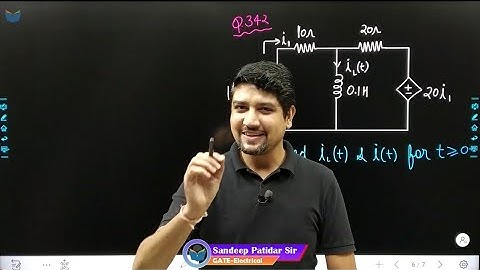 Lec 91 Transient Analysis || Question Discussion || Network Theory for GATE by #sandeeppatidarsir