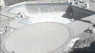 Pool Resurfacing with Mini Pebble Tec - Time Lapse - Long