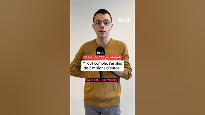 Émilien revient sur les 2 millions d’euros qu’il a déjà gagné aux 12 Coups de midi.