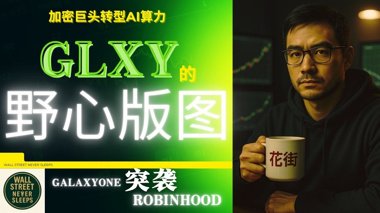 GLXY获4.6亿神秘投资！从币圈高盛转型算力地主！突袭Robinhood，揭开其野心版图！