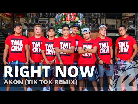 RIGHT NOW NA NA NA (Tik Tok Remix) By Akon | Dance Fitness| Pop | TML Crew Carlo Rasay