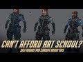 Can't afford art school? - Tips for self taught Concept Artists.