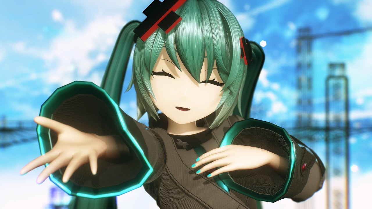 MMD】 『ハローセカイ』 by Pum式 初音ミク SEKAI Movie suit 【4K