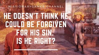 He doesn't think he could be forgiven for his sin. Is he right? screenshot 3