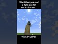 POV: when you start a fight to get entertained with 2M lamas | Minecraft