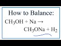 Balancing Chemical Equations Concepts