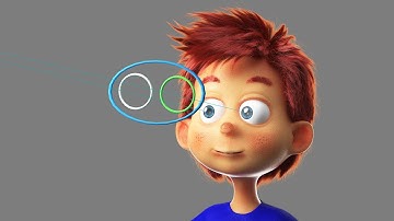3ds Max - Create Eyes Controls using Splines and Constraint